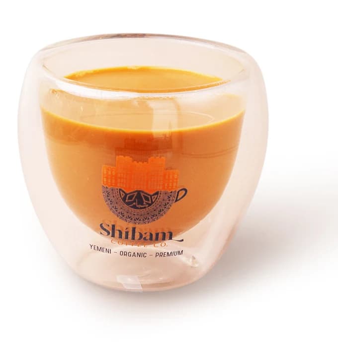 Adeni Tea in a Shibam Coffee glass