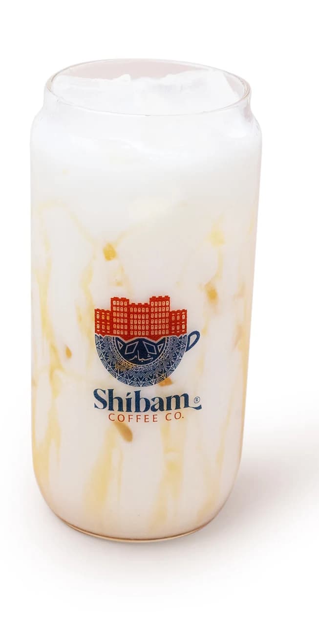 French Vanilla in a Shibam Coffee glass