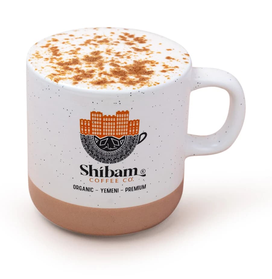 Ginger Milk in a Shibam Coffee mug