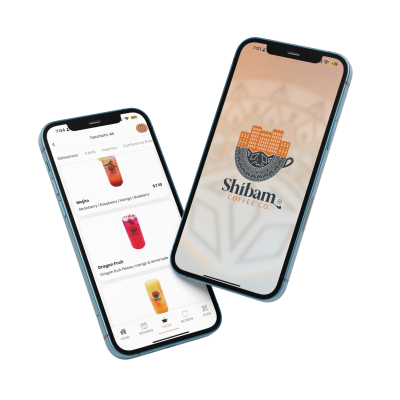 Shibam Coffee app preview